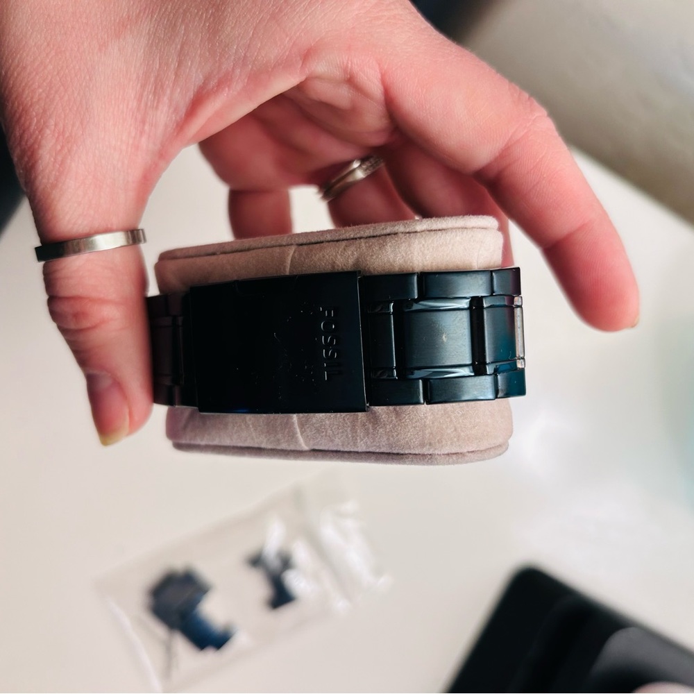 Blue Fossil Watch - Picture 4 of 5